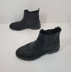 Thursday Boot Company Black Chelsea Combat Boots